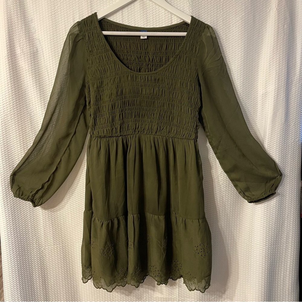 Old Navy Medium Green Dress